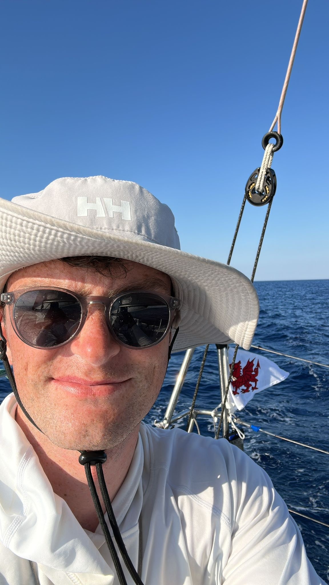 Chris on the Figaro3 in Italy