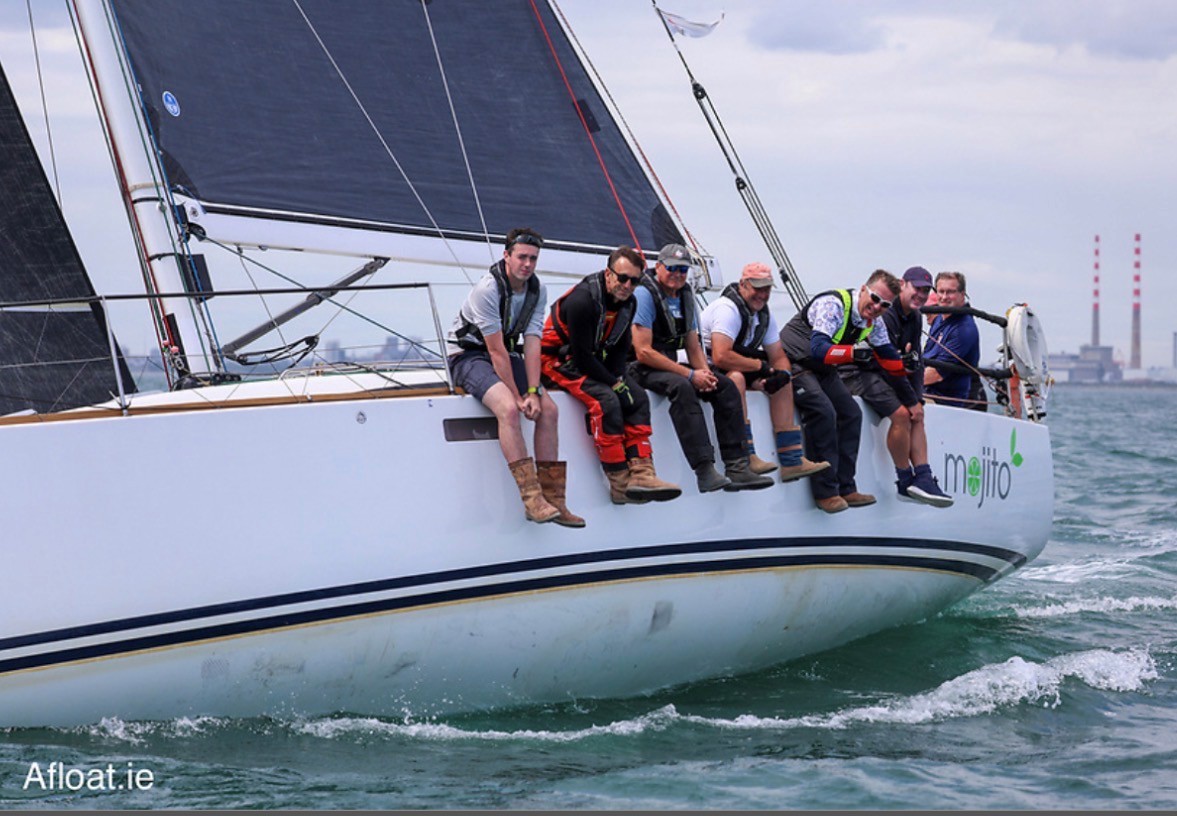 Mojito Leaving Dublin Bay on the K2Q race