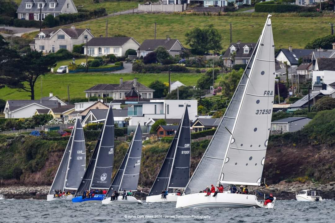 Jac y Do in the Cork Week Harbour Race 2024 07 22 19.23.10